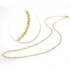 Honeybee Gold American Diamond Necklace Pendant Chain