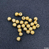 Copper Cubic Zirconia Gold Diamond Ball Accessories