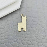Brass White Yellow Pink Gold Dinosaur Accessories Pendant Charm Combo Pack Of 6 For Women