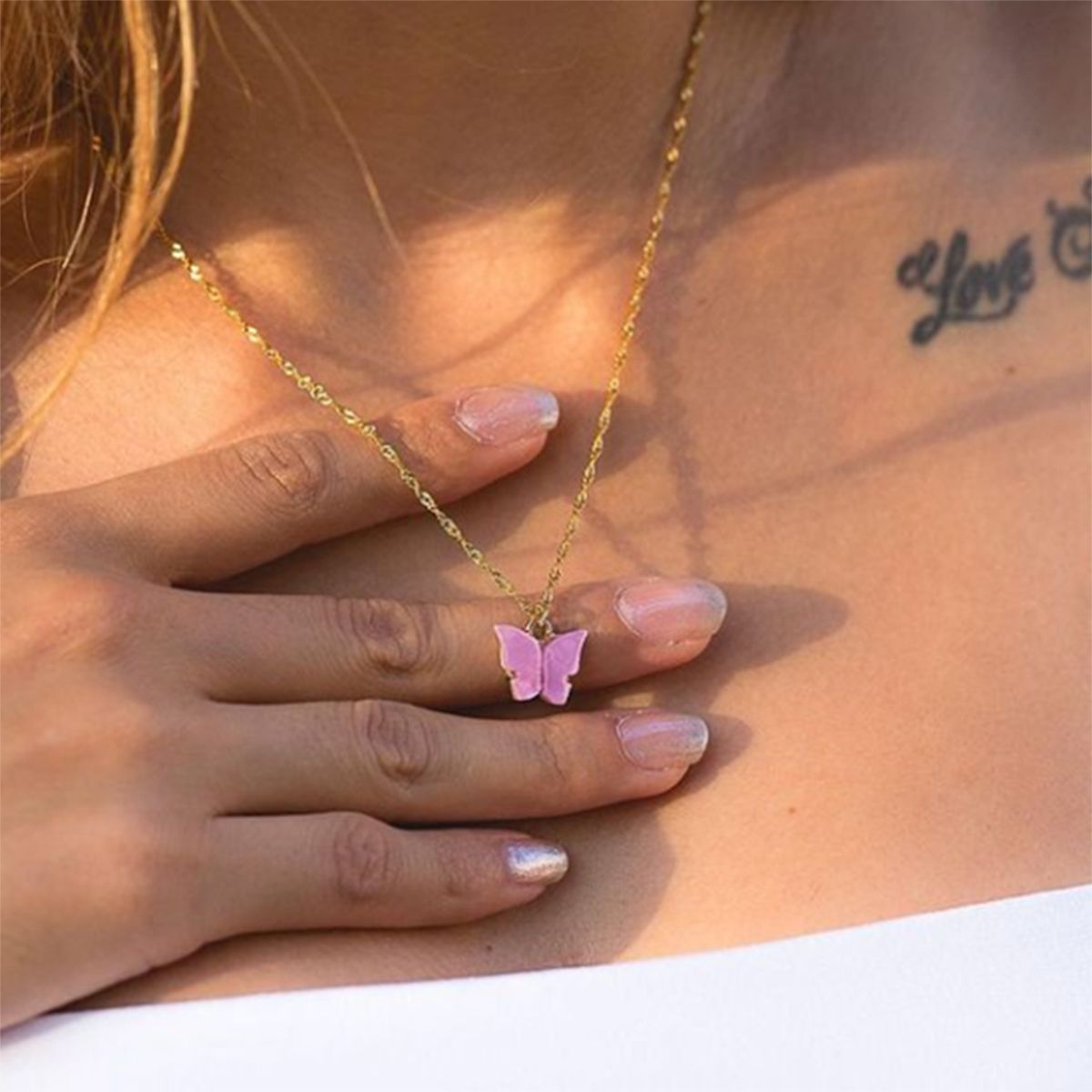 Kayla Butterfly Necklace – Love Stylize