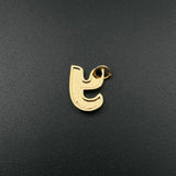 Copper Enamel Gold Multicolor Letter Alphabet Initial A Necklace Pendant Chain For Women Girls