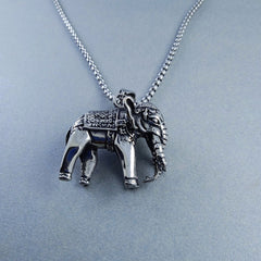 Antique Silver Design Stainless Steel Necklace Pendant Chain