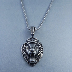 Antique Silver Design Stainless Steel Necklace Pendant Chain