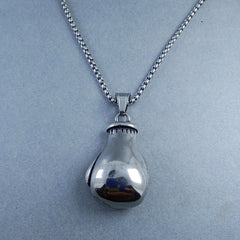 Antique Silver Design Stainless Steel Necklace Pendant Chain
