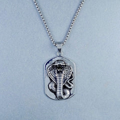 Antique Silver Design Stainless Steel Necklace Pendant Chain