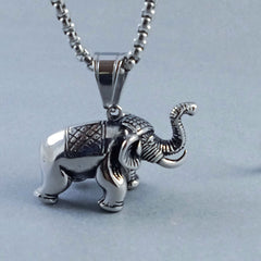 Antique Silver Design Stainless Steel Necklace Pendant Chain