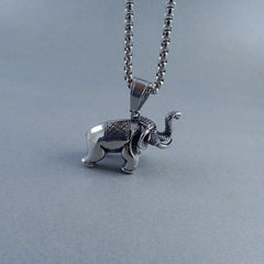 Antique Silver Design Stainless Steel Necklace Pendant Chain