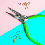 Green Stainless Steel Chain Nose Plier