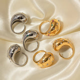 Rainbow-Multi-18K-Gold-Anti-Tarnish-Cubic-Zirconia-Adjustable-Ring-For-Women