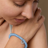 Brass 18k Horseshoe Starburst Embllishment Bracelet For Women