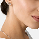 Brass 18k Rose Gold Marquise Vine Earrings Earring Pair For Women